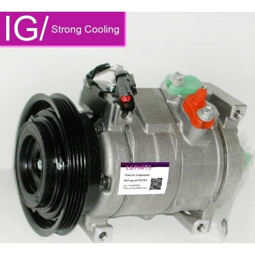 For car Chrysler PT Cruiser L4 2.4L Chrysler Neon L4 2.0L 2001-2009 AC compressor for 5058031AC 5058031AD 5058036AC RL058036AD
