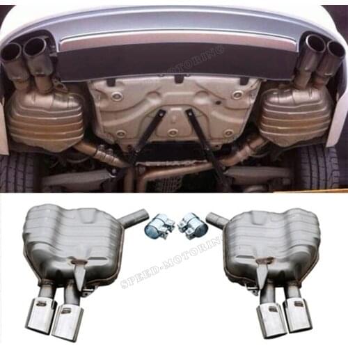 Stainless steel exhaust Muffler pipe for A7 Standard 2014 2015 2016 Non Sline S7