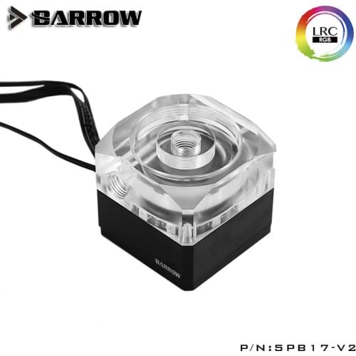 Barrow SPB17-V2 DDC PWM Pump17w Maximum Flow Lift 5.5meters 960L / H / DDC Combo Pump + Reservoir / Length 60/90/140/190/240mm