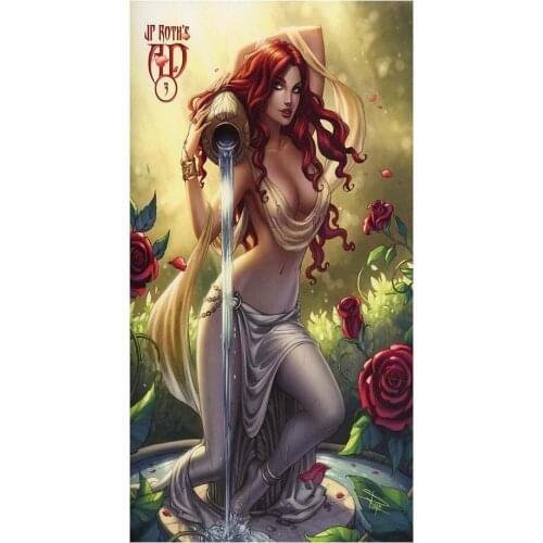 Fantasy Aquarius sexy woman diamond embroidery DIY 5d diy diamond painting full drill mosaic picture of rhinestone k1918