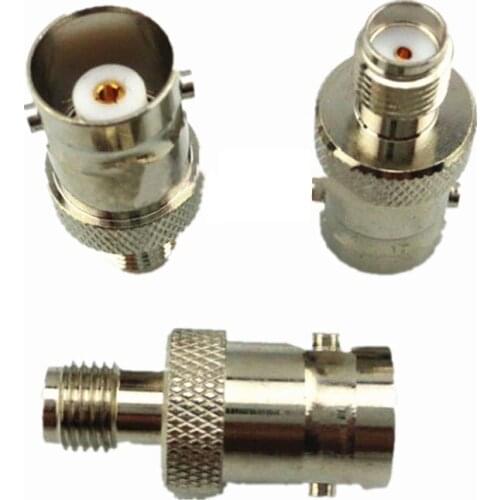 10pc SMA Female to BNC Adapter Antenna Connector For Motorola MTX838 JT1000 HT1000 MTS2000 XTS3000 Two Way Radio Walkie Talkie