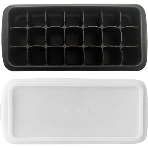 Ice Cube Trays 21-Ice Cube Silicone Trays Mold With Lid For Cocktail Whiskey Ice Ball DIY Maker Molds Party Bar Accessories 2021