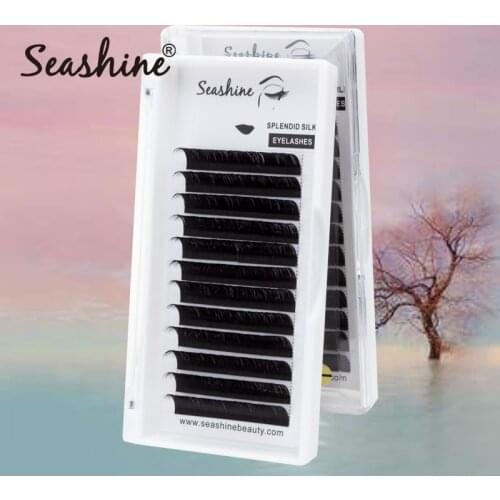Seashine Faux Mink Eyelash Extension Lashes Maquiagem Cilios Individual Eyelashes Faux Mink False Eyelashes