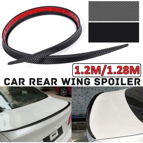 Universal Roof Spoiler 1.2M Car-Styling Carbon Fiber Spoilers Tail Spoiler DIY Refit Spoiler suitable by all type of car
