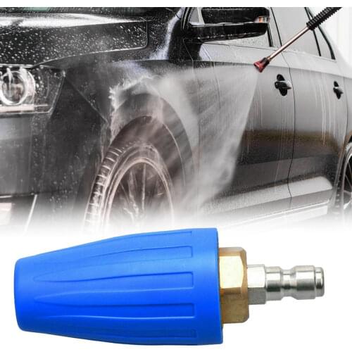 High Pressure 4000PSI 1/4'' Washer Rotating Motor Nozzle Spray Tip Quick Connect