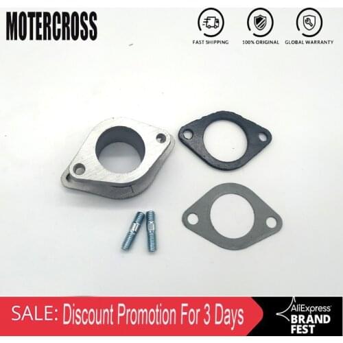 2PCS Motorcycle Motor GN125 GS125 GN 125 GS 125 Motorcycle Carburetor Interface For Suzuki GN125 GS125 Parts