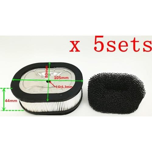 5 SETS Air Filter For Stihl 088 084 066 064 046 044 MS440 MS460 MS660 Chain Saw Cleaner 0000 120 1653 OREGON 30-852