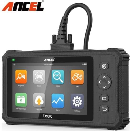Ancel FX9000 Diagnostic Scanner Full System Car Diagnostic Tool Oil ABS 15 Reset Function OBD2 Automotive Scanner Professional