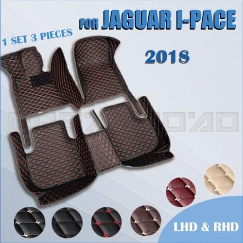 Car floor mats for Jaguar I-PACE 2018 Custom auto foot Pads