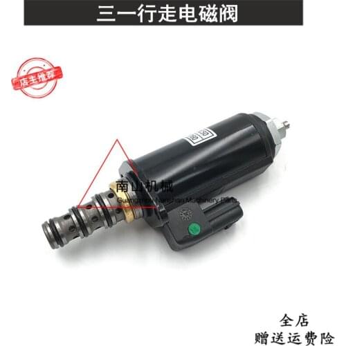 Free shipping Excavator Sany sy135 205 215 235-8s walking linear solenoid valve battery valve, excavator accessories