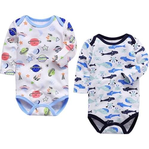 Baby Boys Clothing Newborn Bodysuit Long Sleeve 100% cotton Babies Infant Toddler 0- 24 Months Girls Clothes