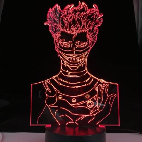Black Clover Zora Ideale Remote Control Led Night Light for Bedroom Decor Gift Colorful Nightlight Anime 3d Lamp Dropshipping