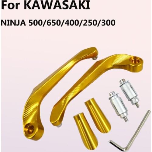 For KAWASAKI NINJA 500/650/400/250/300 Motorcycle General 7/8" 22mm Motorcycle Horn Handle Brake Clutch Rod Protection Cover