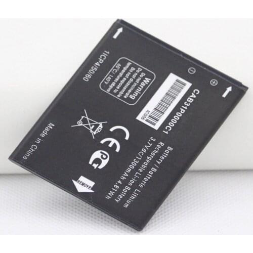 ISUNOO 10pcs/lot 1300mAh battery for Alcatel one touch Fire 4012 4012A 4012X CAB31P0000C1 / CAB31P0000C2 Batterie Batterij