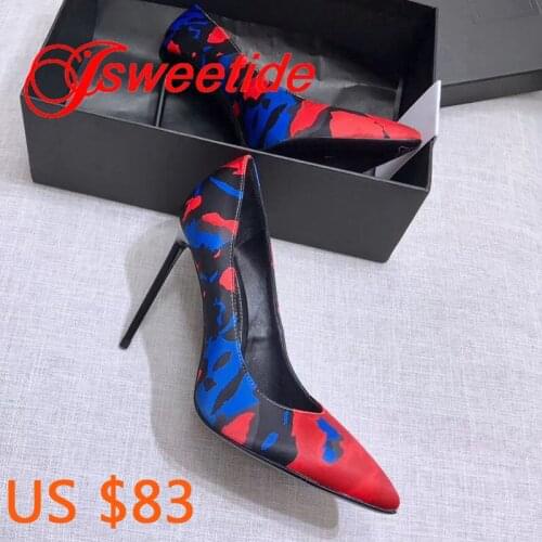 Jsweetide Leather Pumps