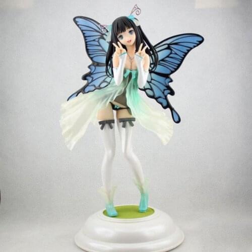 Yotsunoha Heroine Classic Anime Tony Bishoujo Chn Collection Peace Keeper Daisy Butterfly 25cm Sexy Girl Japanese Anime Figures