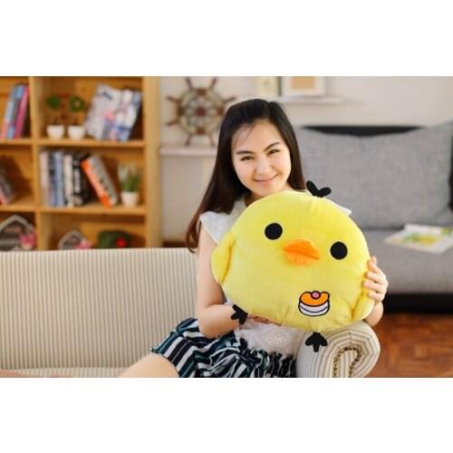 Lovely new plush Chicken toy stuffed yellow chicken doll gift about 40cm 0374