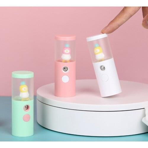 Nano facial Sprayer USB Nebulizer Face steamer Humidifier Hydrating Anti-aging Wrinkle Women Beauty Skin Care Tools Santitizer