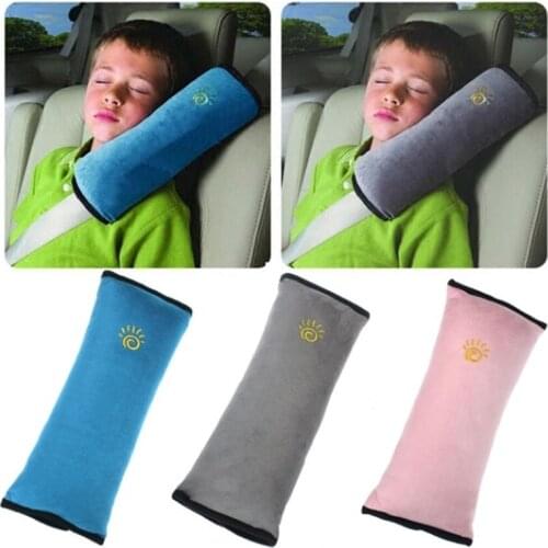 New Baby Safety Strap Car Seat Belts Pillow Protect Shoulder Pad Car Safe Fit Seat Belt Adjuster Device Auto Safety Belt Cover