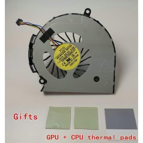 New Original Laptop CPU Heatsink Cooling Fan For HP CQ14-A CQ14-A101TX CQ15-A CQ15-A102TX Series Cooler Fan DFS551205ML0T FF77