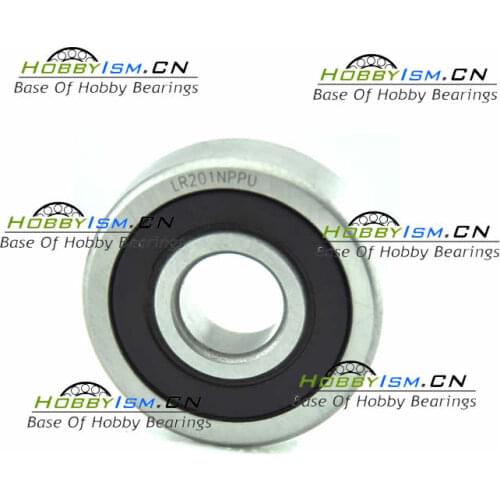 LR201 NPPU (2RS) 12 x 35 x 10 mm TRACK ROLLER /YOKE ROLLER BEARING