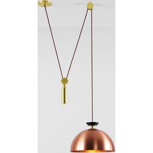 Pendant Lamps Modern Adjustable DIY E27 Pendant Light Metal Suspension Lamp For Living Room Bedroom Hotel Home Lighting PA0179