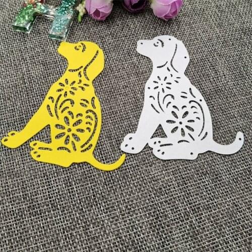 Look Up Dog DIY Embossing Carbon Steel Mould for Album Paper Card Making