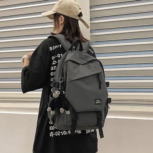 Dcimor Waterproof Oxford Cloth Backpack Unisex 2021 College Students The Large Capacity Schoolbag Teenage Travel Bag Waterproof