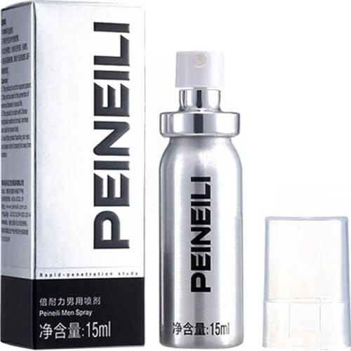 Peineili Sex Delay Spray for Men Male External Use Anti Premature Ejaculation Prolong 60 Minutes penis enlargment pills