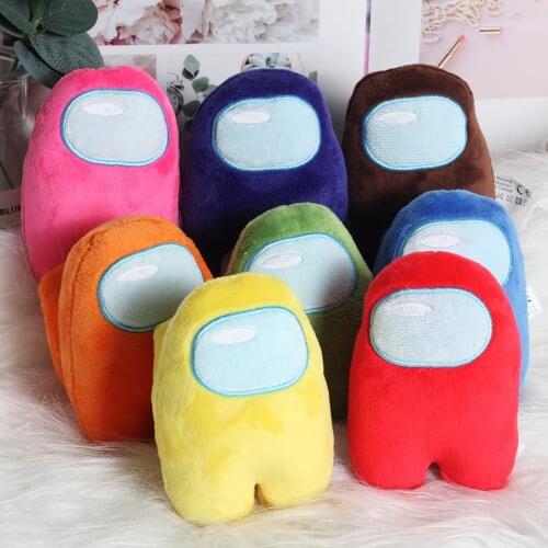 1 PC/lot Soft Plush Among Us Plush Among Us Game Plush Toy Stuffed Doll Christmas Gift Cute Red Small Among Us Plushie Kid Gift