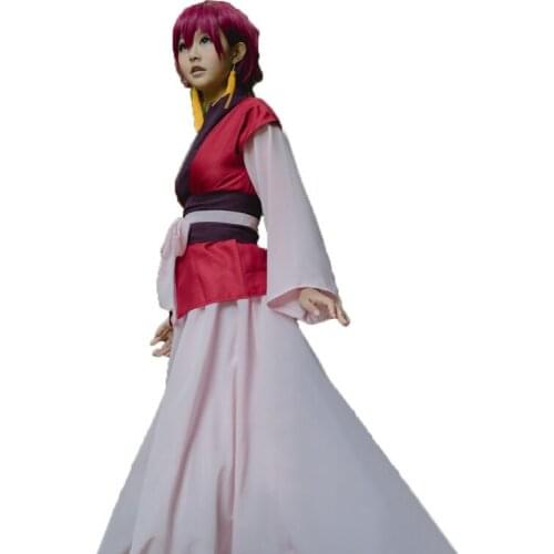 Anime Akatsuki no Yona Princess Yona of the Dawn Princess Dress gift earring Women Cosplay Costume Outfits Custom Made