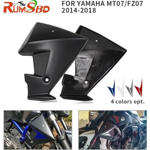 Radiator Side Panel For MT07 FZ07 ABS Protector Cover Fairing Yamaha FZ MT 07 FZ-07 MT-07 Accessories 2014 2015 2016 2017 2018