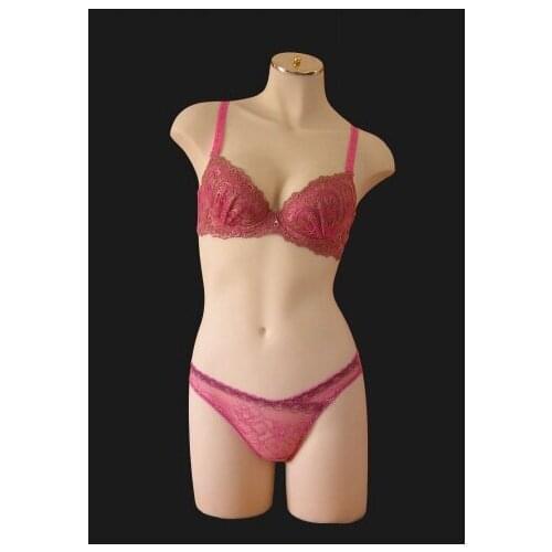 Hot Sale Sexy Fashion Realistic Bust Mannequin For Push Up Bra Tank Underwear Bra Display