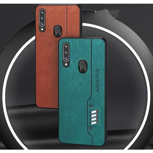 50pcs/lot PU Leather Soft Edge Back Phone Case For Samsung Galaxy M30S M21 A30S A50S A01 Core M31S A01 A11 EU Cover Coque