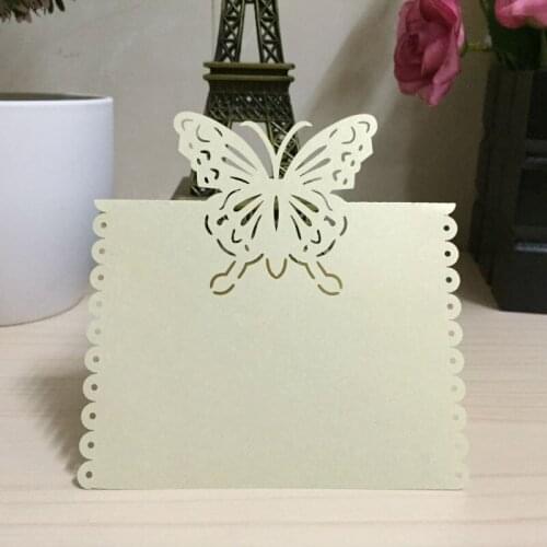 Laser Cut Table Name Place Cards/seat cards for wedding partyWedding Birthday Party Invitation Table Decoration