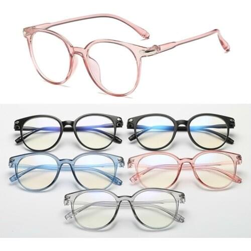 Hot Sale Simple Classic Anti-blue Glasses Ladies and Men Anti-blue Round Glasses Anti-radiation Goggles for Computer Games