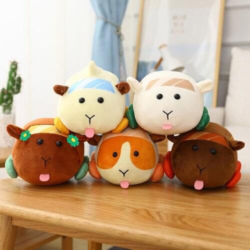 Creative cute guinea pig animal plush doll kawaii plush mouse pendant home office decoration holiday gift