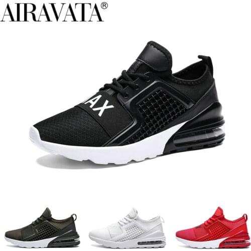 Newbeads Mens Lace Up Air Cushion Running Sneakers Shoes Men Athletic Shoes Thick Sole Heighten Male Fashion Casual Shoes