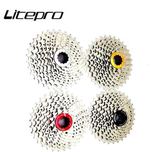 Litepro MTB Bike 9 Speed Cassette Freewheel 9S 11-32T Mountain Folding Bicycle Fleewheel For Shimano kit Sprockets