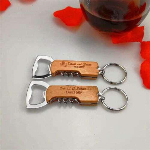 Multifunction wooden Knife 3 with keychain swiss knife folding blade wooden knife 3 open with keychain