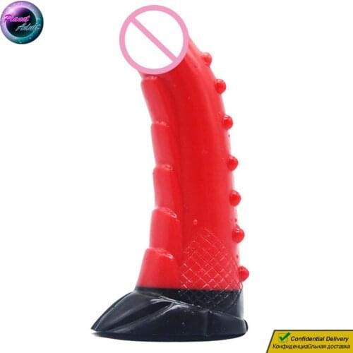 22cm Soft Silicone Crocodile Tail Dragon Dildo Penis Women Lesbian Masturbator Sex Toys for Pussy Gay Prostate Butt Anal Plug