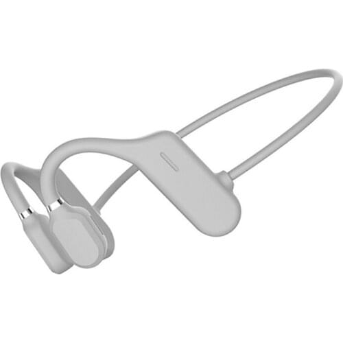 Bone Conduction Headphones Bluetooth Wireless Waterproof Comfortable Wear Open Ear Hook Light Weight Not In-ear Sports Earphones