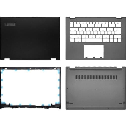 NEW For Lenovo Yoga 520-14 520-14IKB FLEX 5-14 LCD Back Cover/Front Bezel/Palmrest/Bottom Case Laptop ABCD Cover Case Black Grey