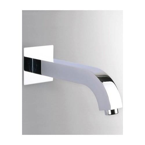 2015 Direct Selling Solid Brass Chrome In Wall Bathroom Shower Furnitures Spout Mouth Pipe Bath Toilet Faucet wholesale AZPJ021