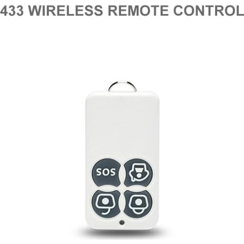 Anti-Theft Device Wireless Alarm Remote Control Four-Button Plastic Remote Control Wireless Remote Control Waterproof
