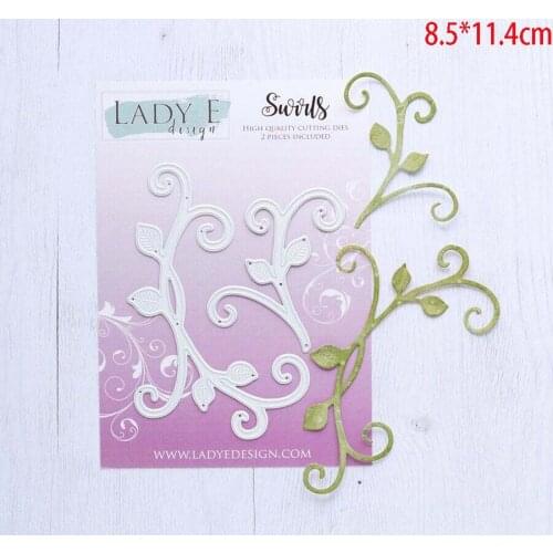 Vine flower frame New Dies 2021 Metal Christmas Dies DIY Dies photo album cutting dies Scg new die for cutting rapbook label die
