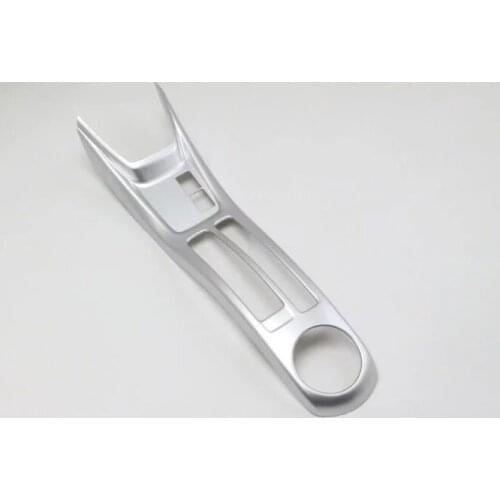 Car-styling 1set stainless steel For Toyota Vios 2017 Gear box Bright stalls Light box sticker