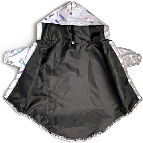 Dog Coat Reflective Jacket Waterproof Raincoat Bulldog Schnauzer Chihuahua Dog Clothes for Medium Dogs Dropship Dog Jacket