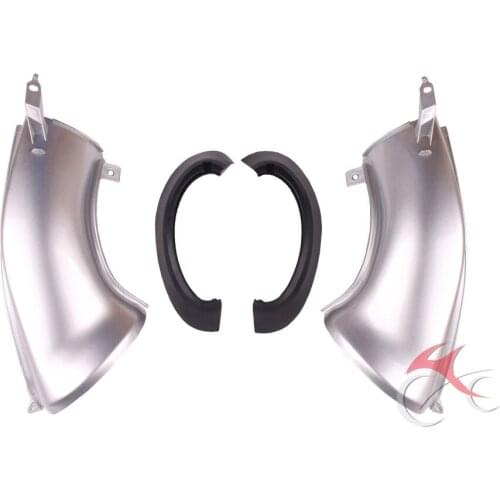 Ram Air Intake Tube Duct For YAMAHA YZF R1 YZF-R1 2007 2008 silver