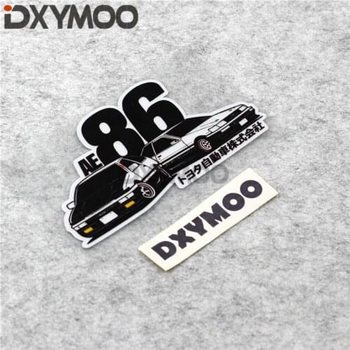Car Styling Vinyl Decals Japanese Style Game Racing Vehicle Motorcycle Stickers for INITIAL D AE86
